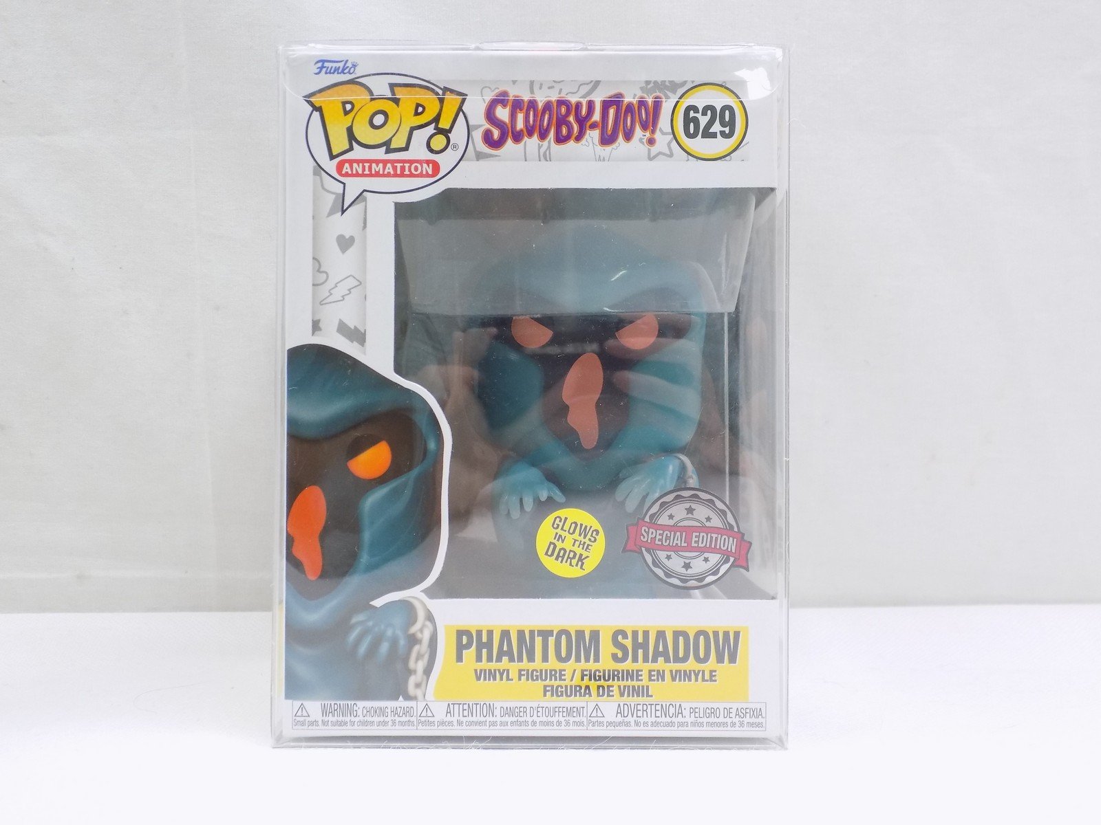 Funko Pop Digital NFT Phantom Virus 304 – Scooby Doo, Glow In The Dark, Série 2, Neuf