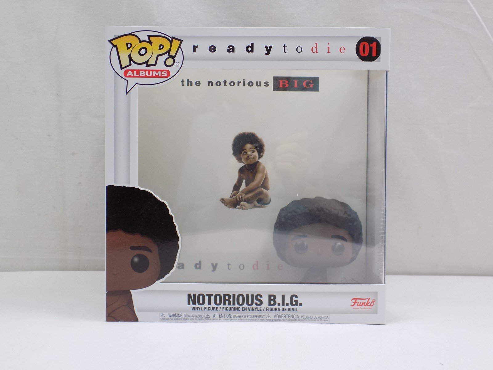 Brand New Funko Pop Ready to Die Notorious B.I.G 01 Vinyl Figure