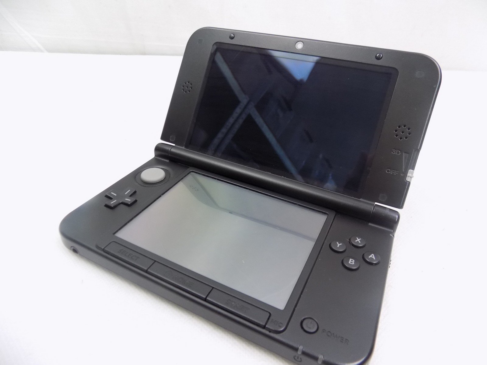 Nintendo 3DS XL Metallic Grey Handheld Console + Charger Starboard Games
