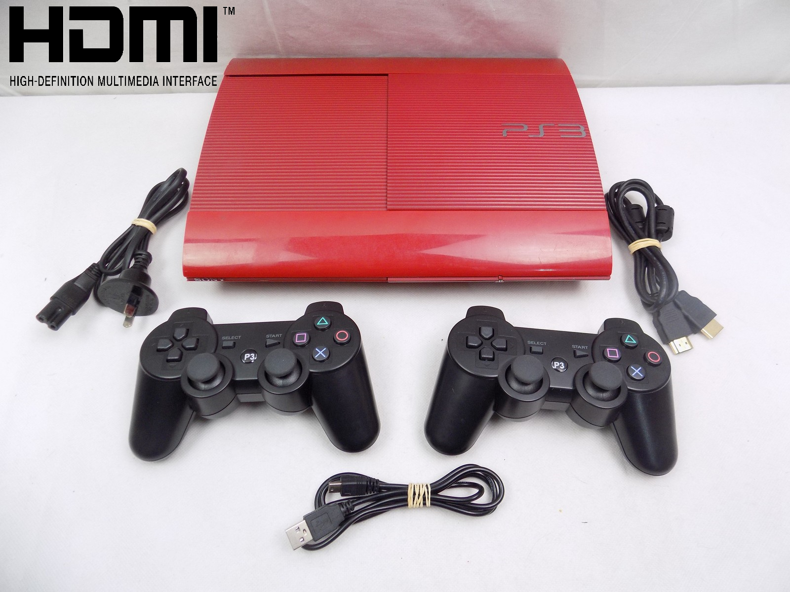 Sony PlayStation 3 Console Red 500GB