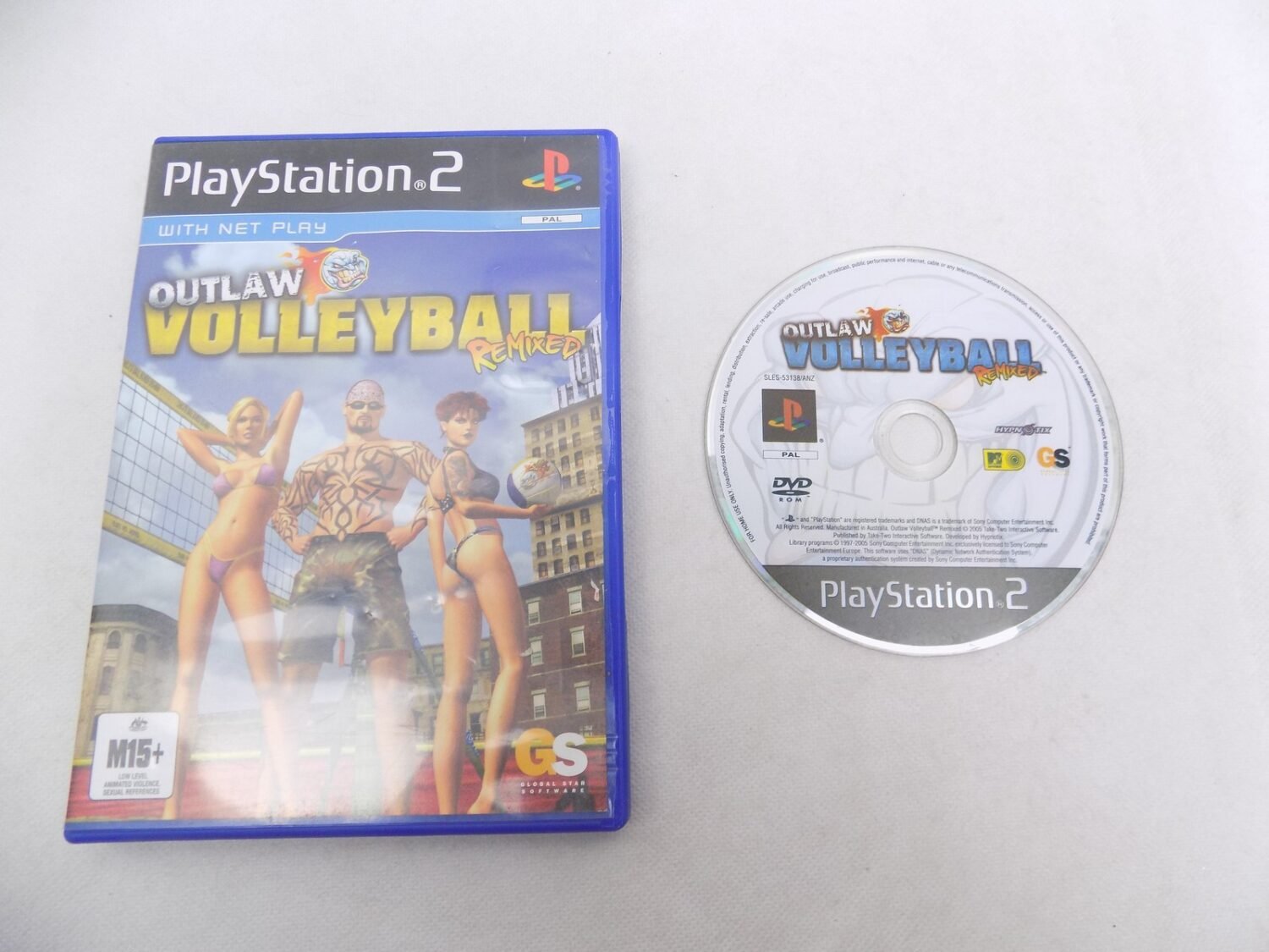 Mint Disc Playstation 2 Ps2 Outlaw Volleyball Remixed - No Manual ...