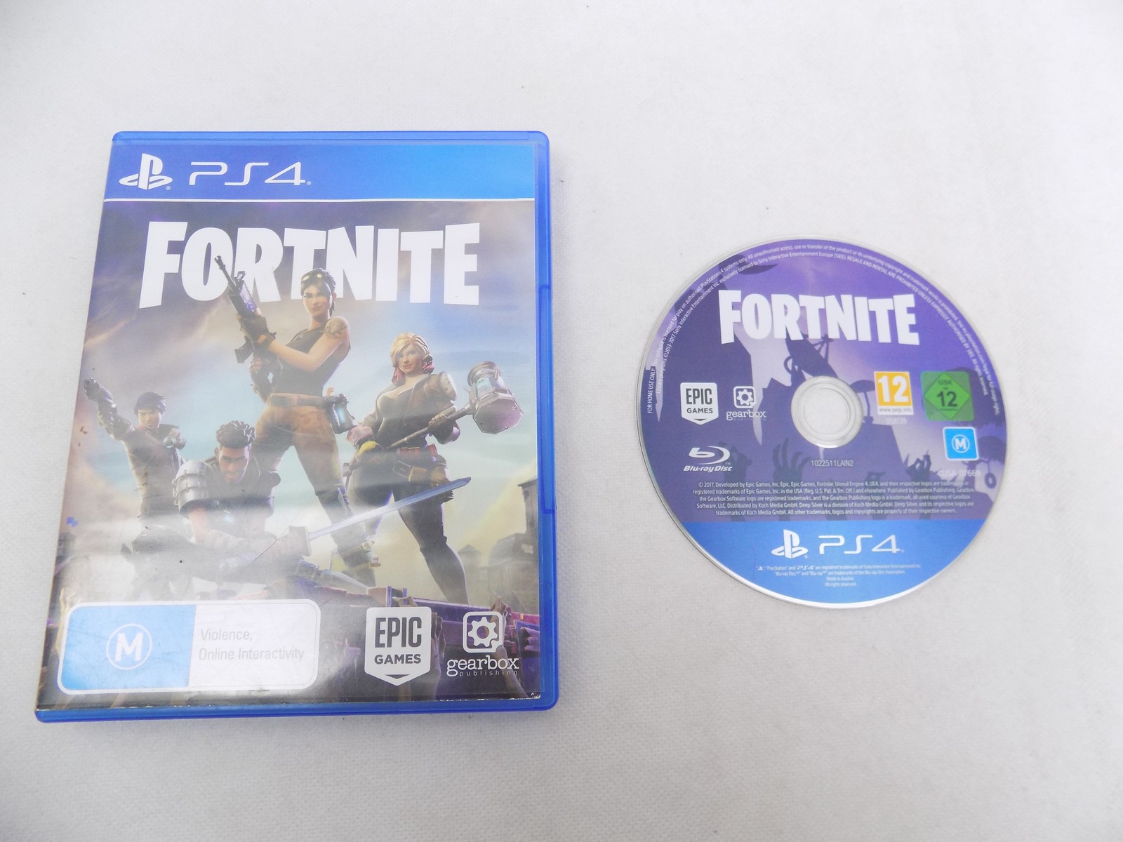 Mint Disc Playstation 4 Ps4 Fortnite - Free Starboard Games