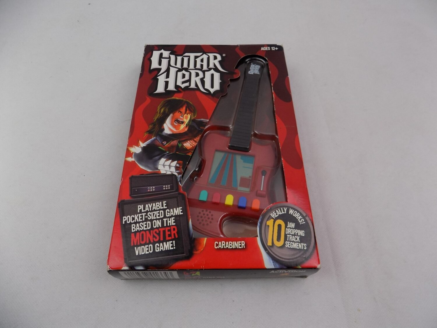Brand New Sealed Guitar Hero PocketSized Carabiner Starboard Games