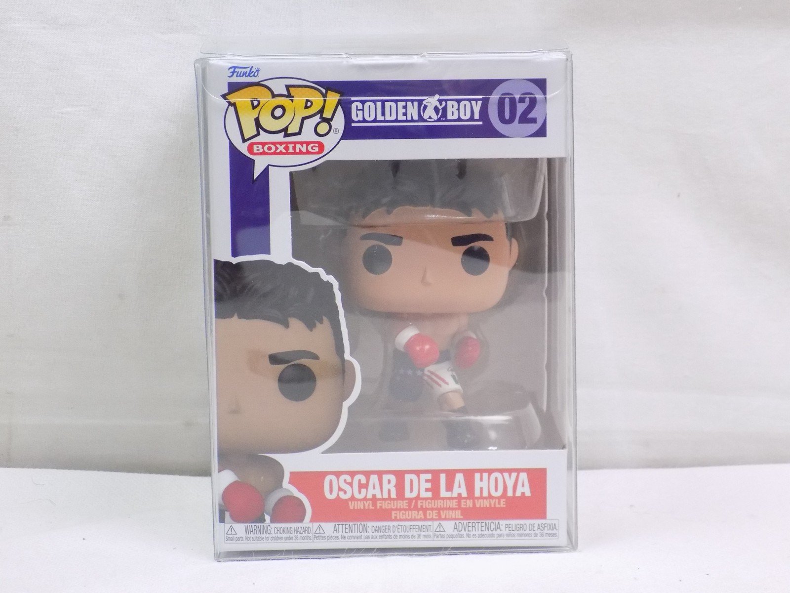 Brand New Funko Golden Boy Oscar De La Hoya 02 Pop Figure - Starboard Games