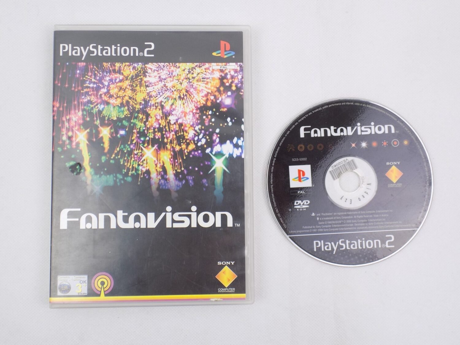 Fantavision Jeu Sony PlayStation 2 PS2 PS Version Promo Multilangue Pal
