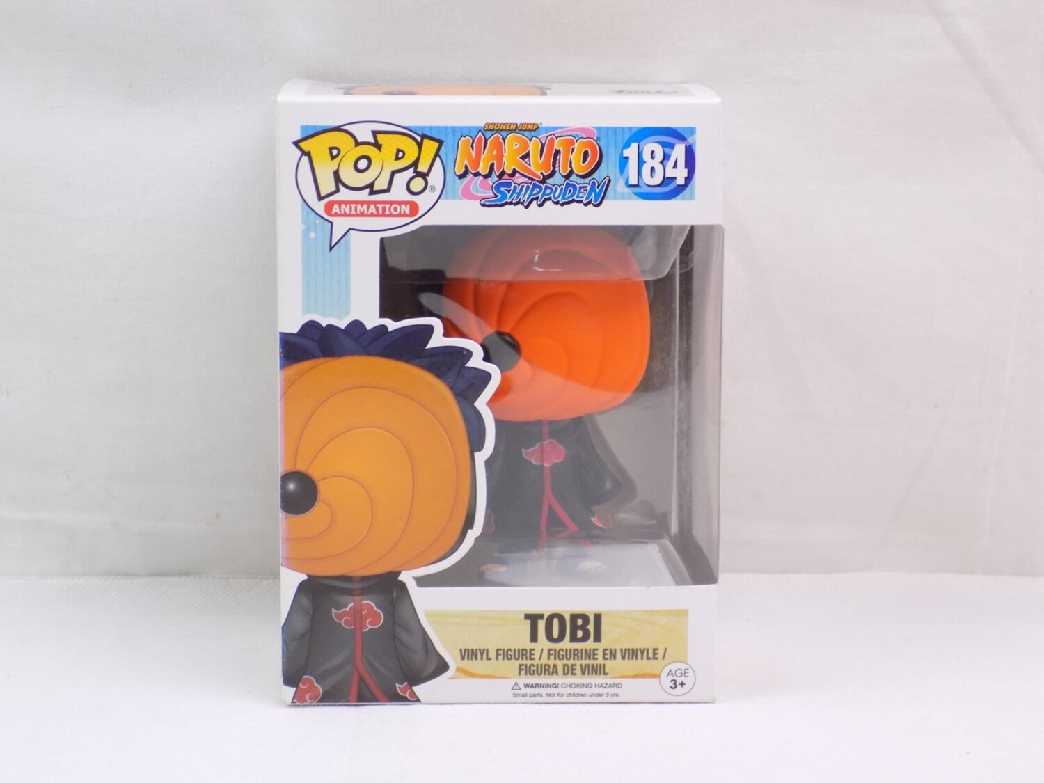 Sunfaded Funko Naruto Shippuden Tobi 184 Pop Figure - Starboard Games