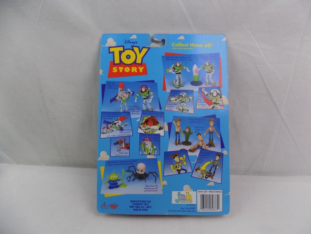 Brand New Sealed Toy Story KnockDown Woody Action Figure Thinkway