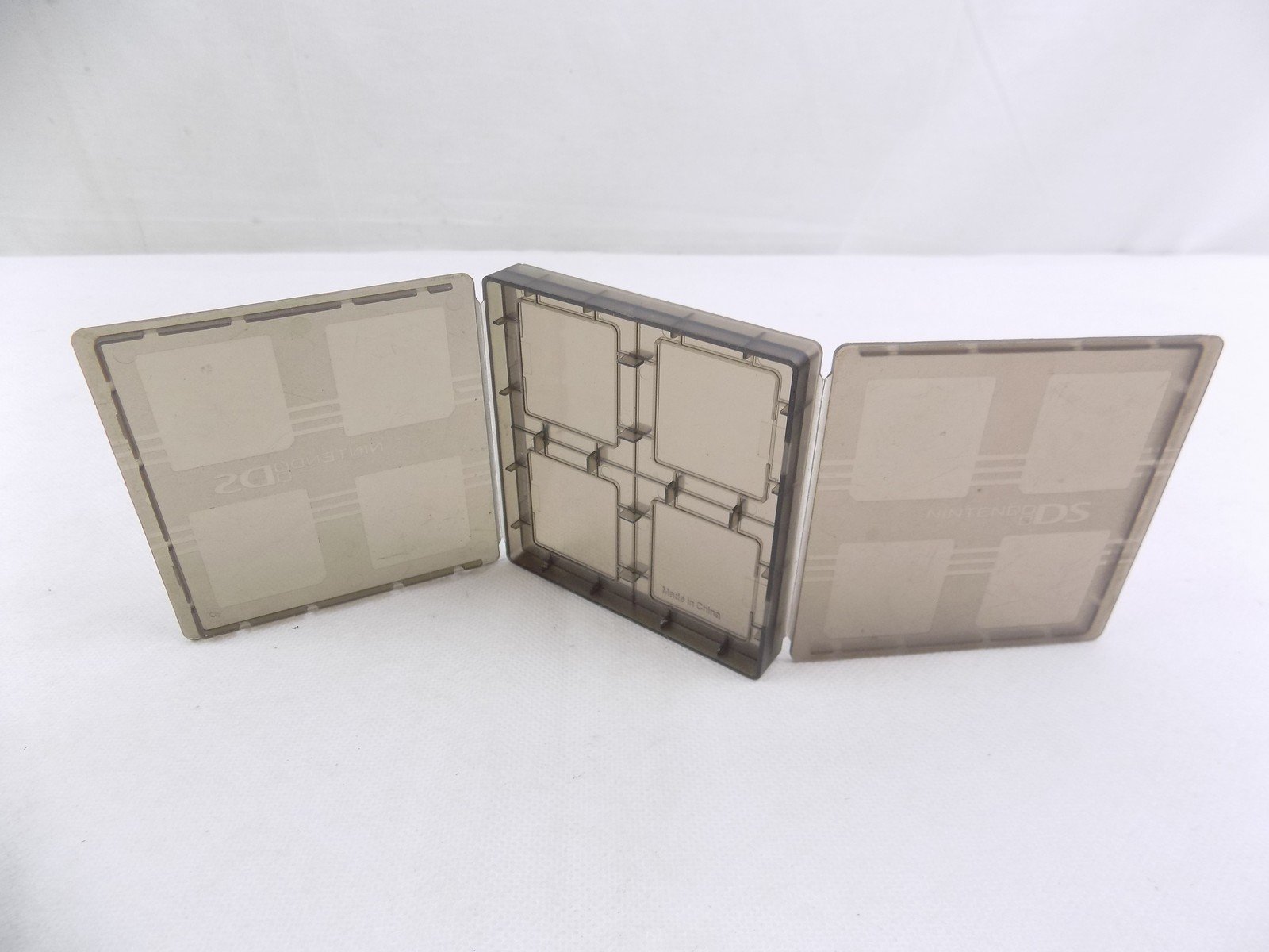 Nintendo DS Game Case Holder Holds 8 Games Clear Black Starboard Games