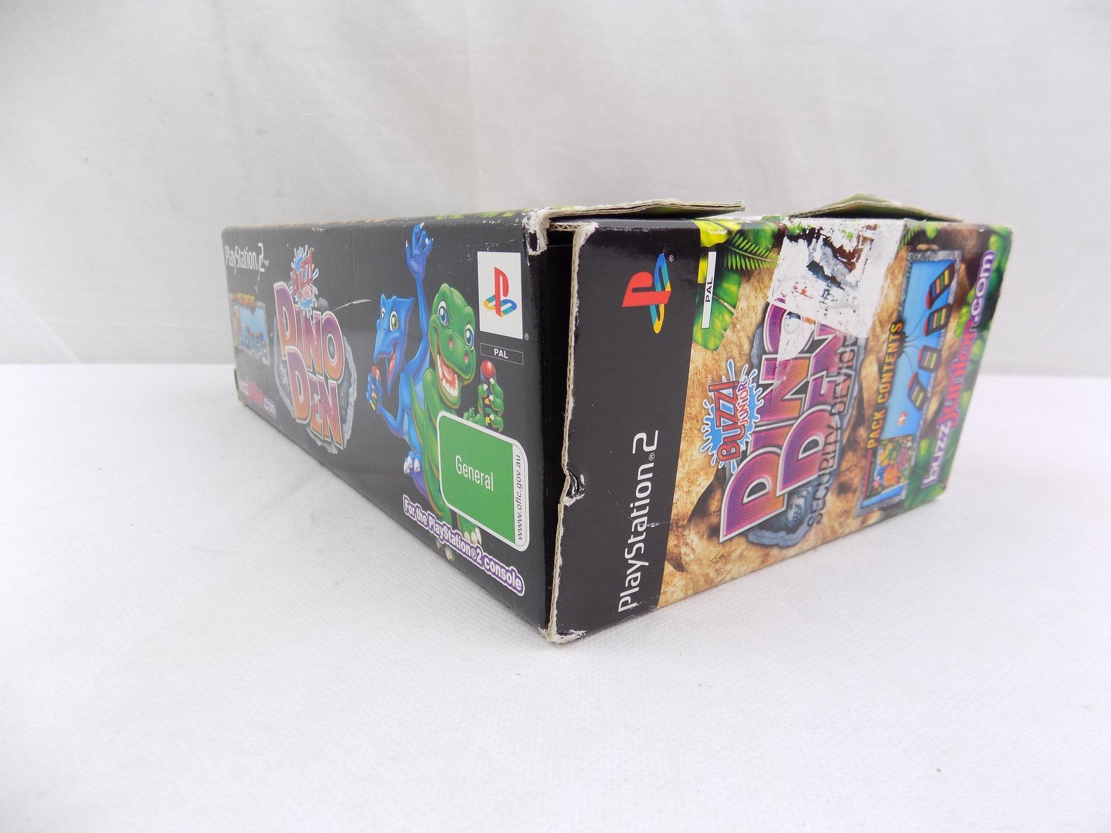 Boxed Playstation 2 PS2 Dino Den with Buzz Controllers - Starboard Games