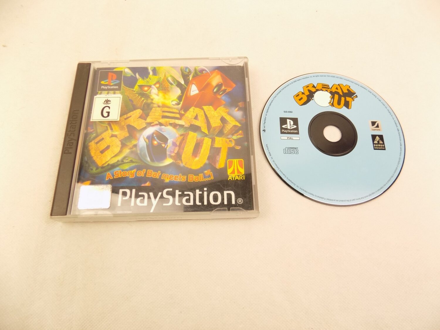 Break Out Sur PS1 – Jeu Complet En Français, Boîtier Bon état, Occasion