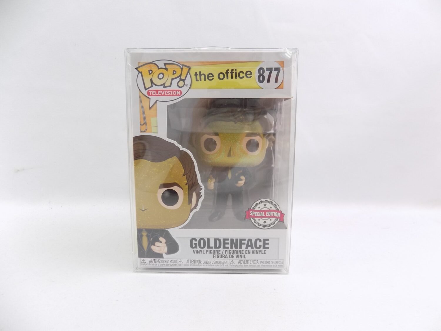 Brand New The Office Goldenface 877 Funko Pop Figure Starboard Games