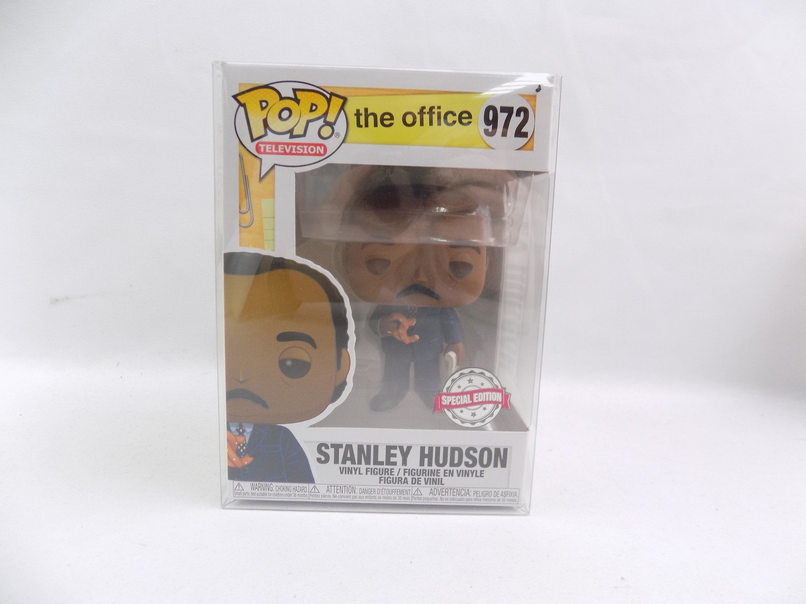Brand New The Office Stanley Hudson with Pretzel 972 Funko Pop Figure