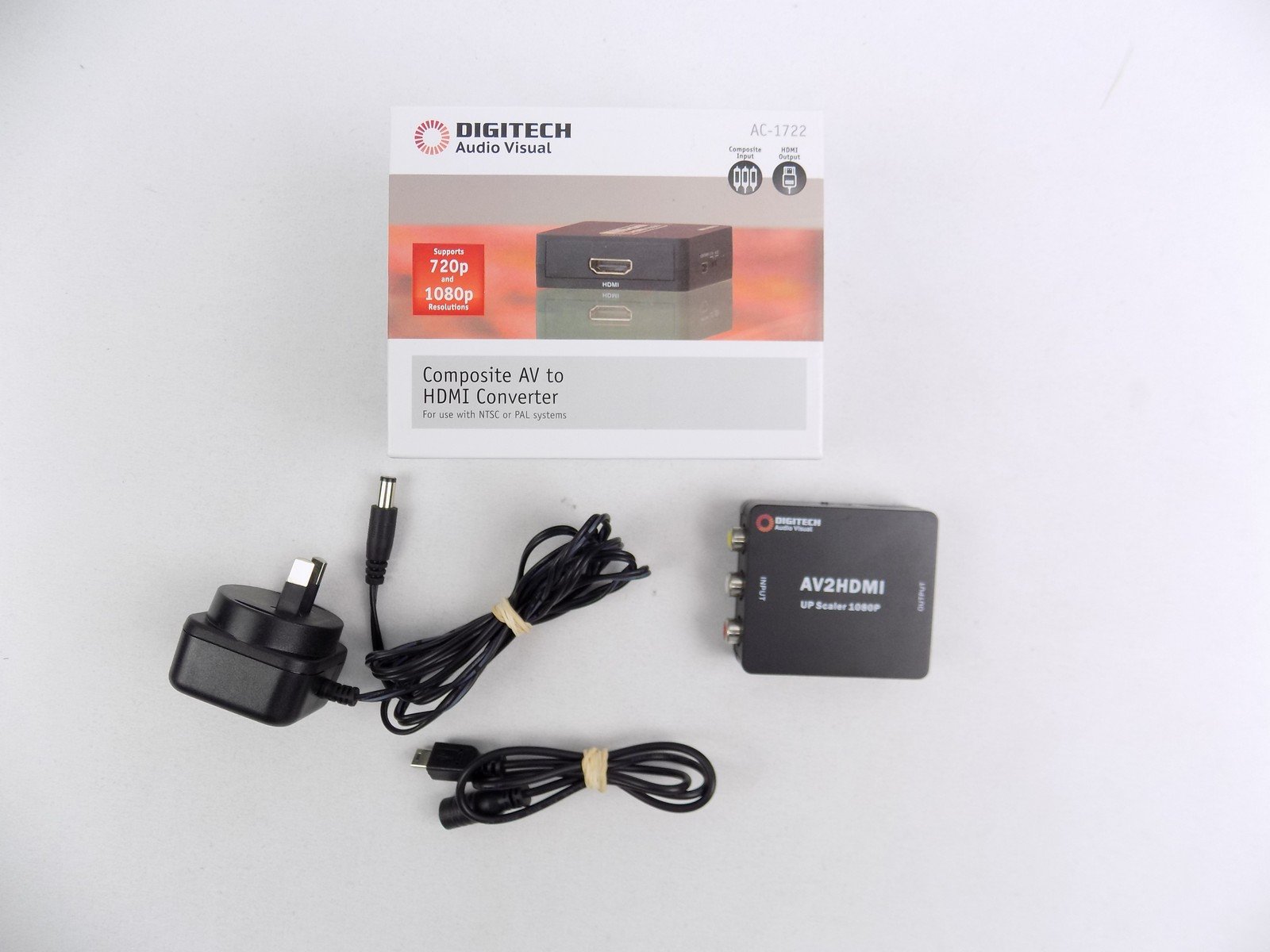Like New Digitech Composite AV to HDMI Converter AC-1722 - Starboard Games
