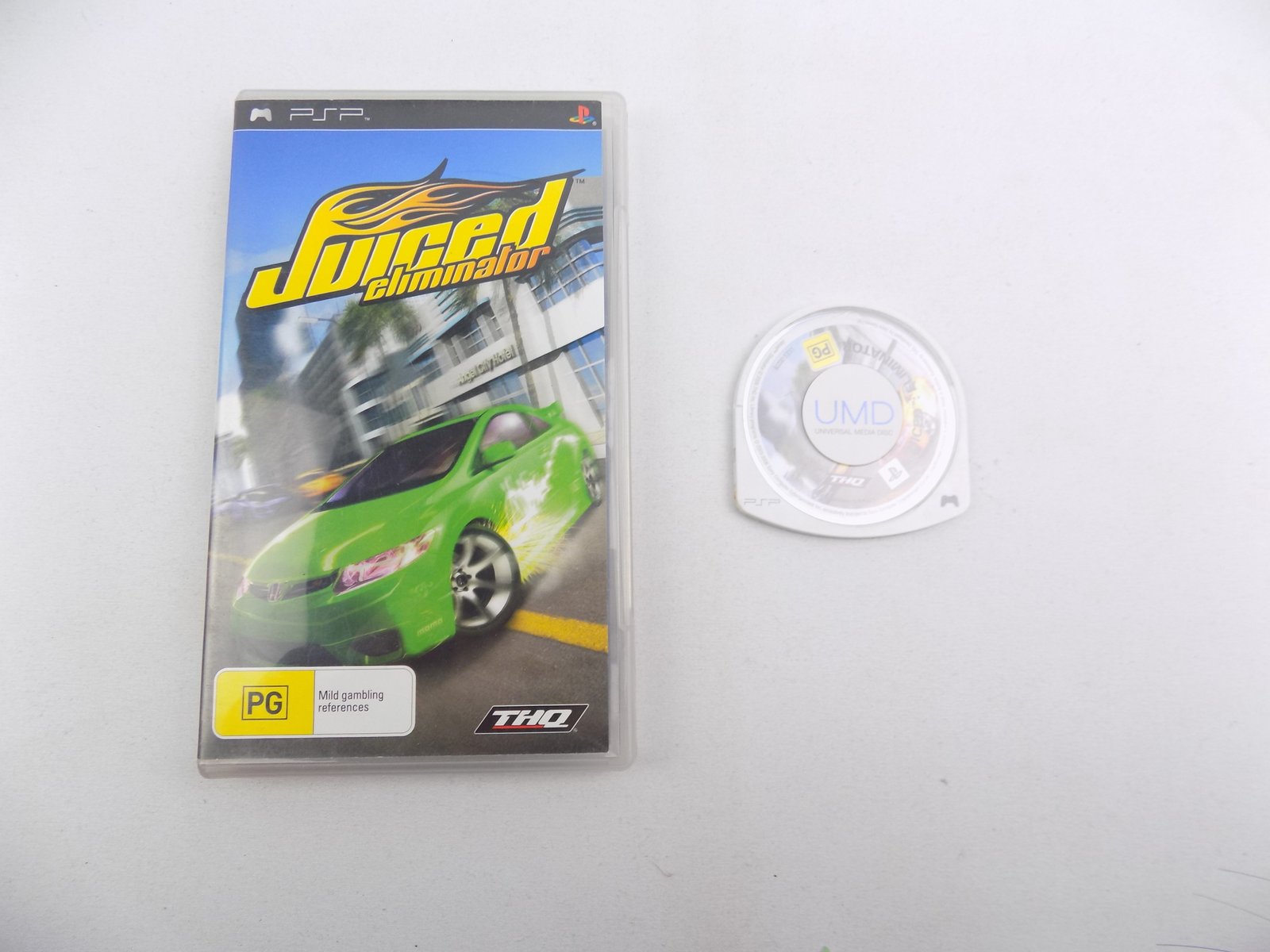 Playstation Portable PSP Juiced Eliminator No Manual Free Postage