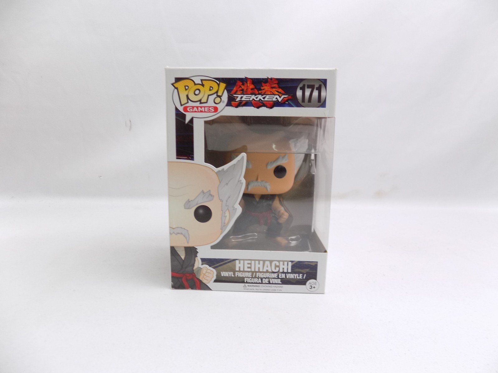 Damaged Funko Pop Tekken Heihachi 171 Vinyl Figure Starboard Games