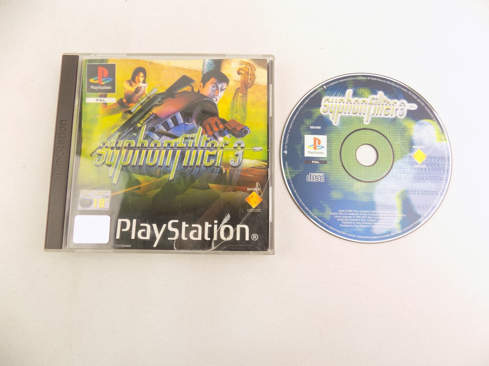CD Démo Officiel Playstation 1 – Syphon Filter – Magazine Officiel Ps1