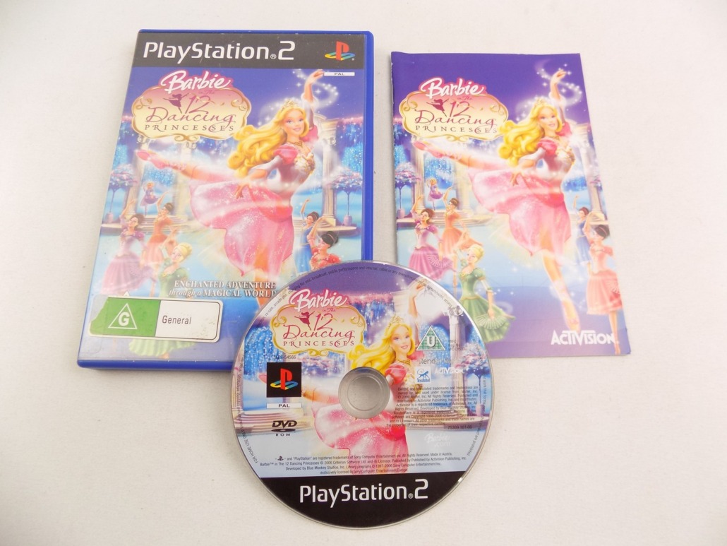 Barbie in The 12 Dancing Princesses para Playstation 2 (2006)