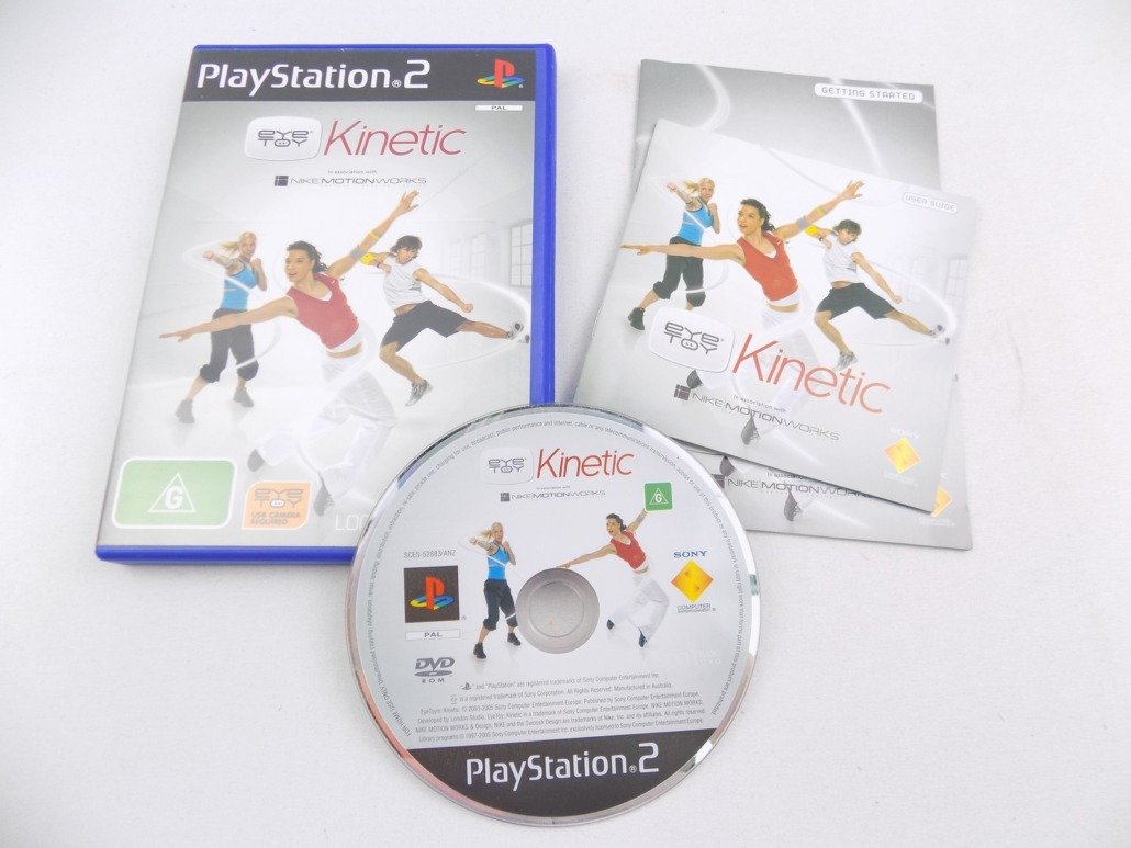 Mint Disc Playstation Ps2 Eye Toy Kinetic Inc Manual Free Postage