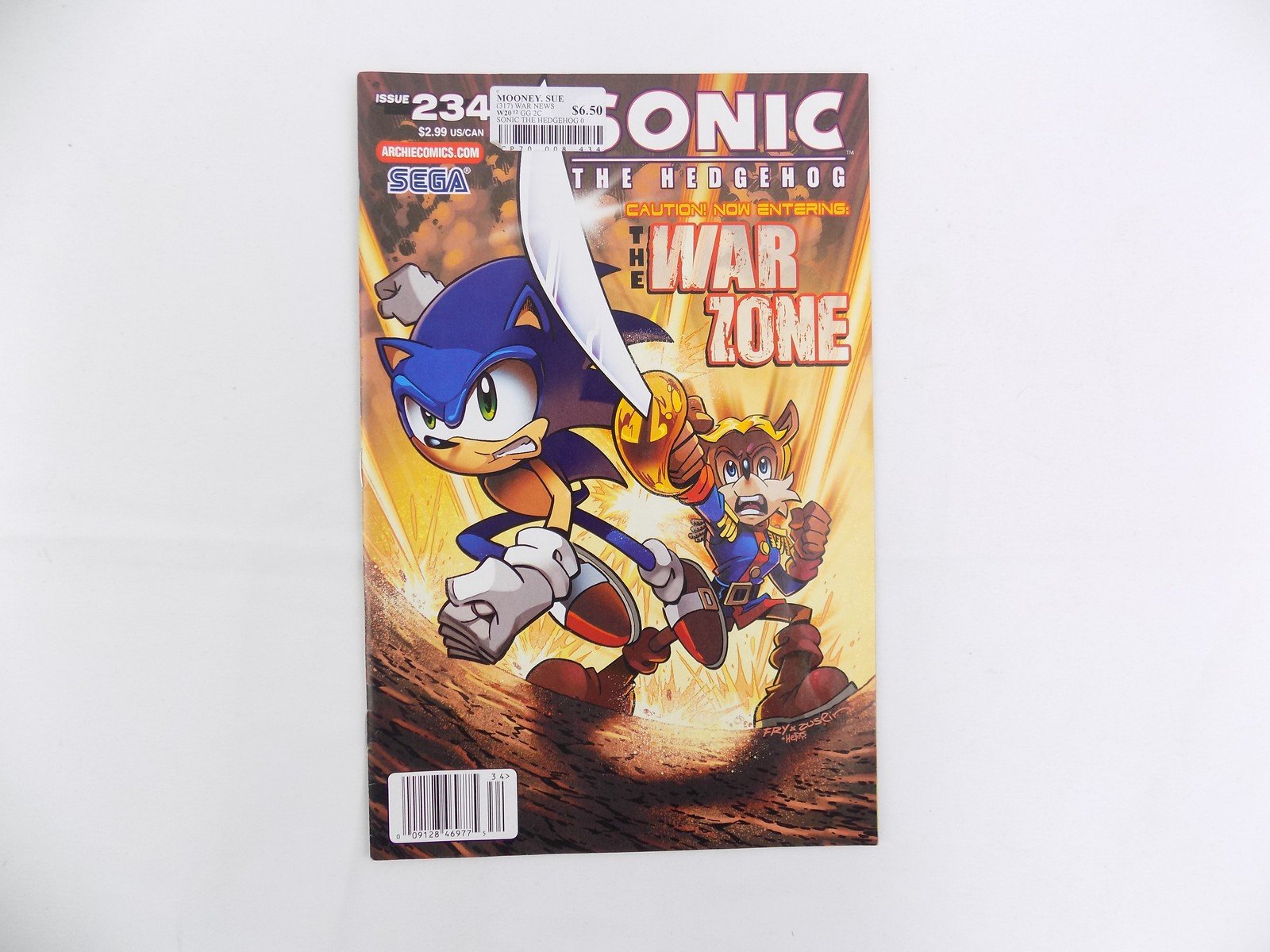 Like New Sonic The Hedgehog Issue 234 Comic Book - Starboard Games