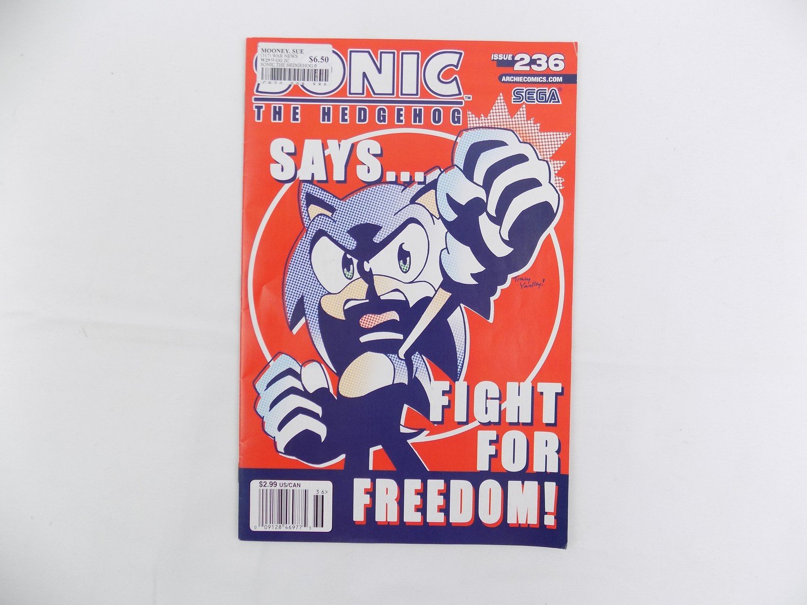 Like New Sonic The Hedgehog Issue 236 Comic Book - Starboard Games