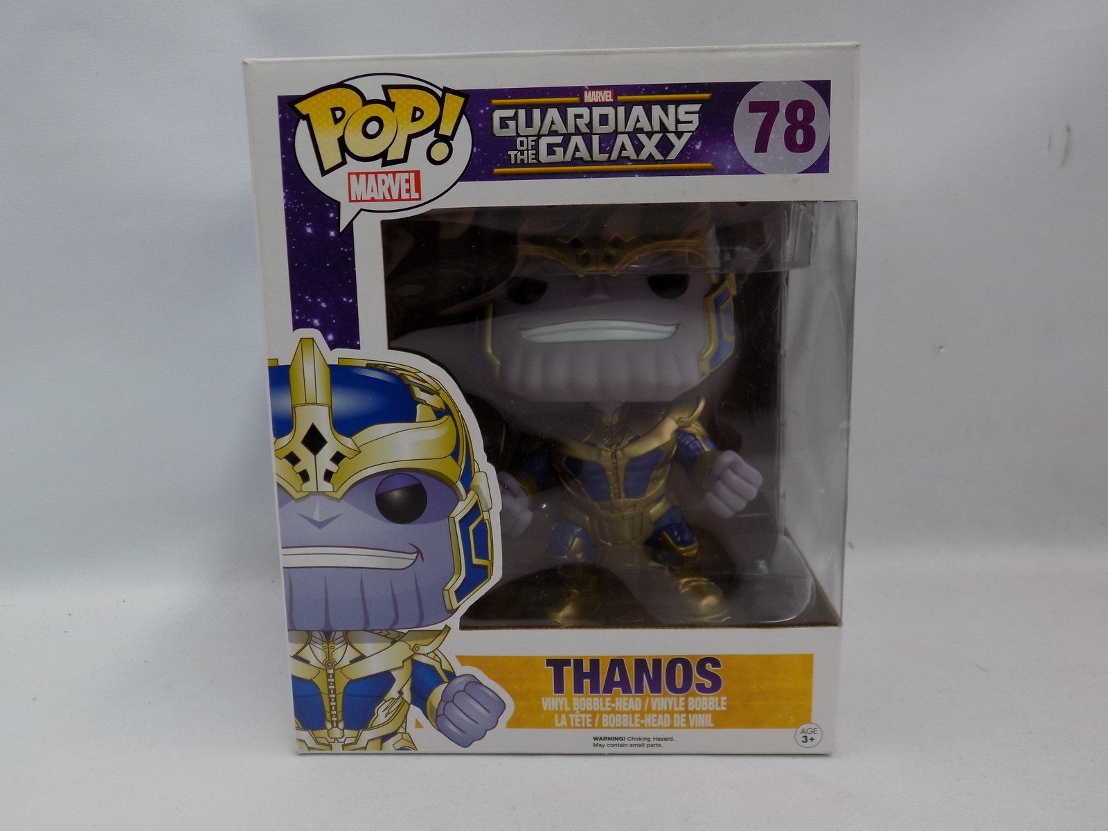 Brand New Funko Guardians of the Galaxy Thanos 78 Pop Vinyl Figure