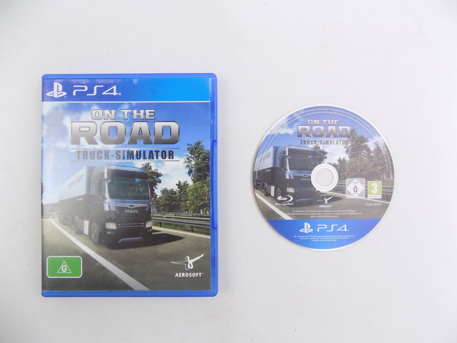 Mint Disc Playstation 4 Ps4 On the Road Truck-Simulator Free Postage -  Starboard Games