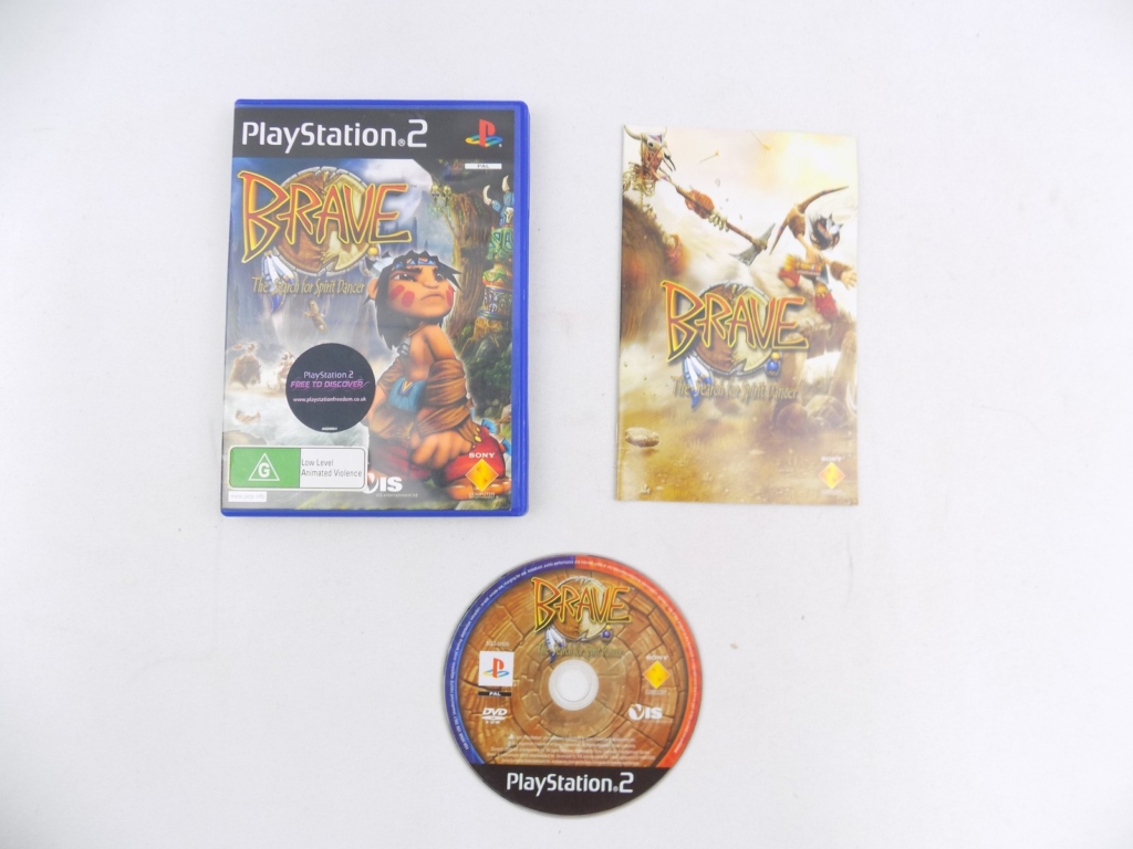 Mint Disc Playstation 2 Ps2 Brave the Search for Spirit Dancer