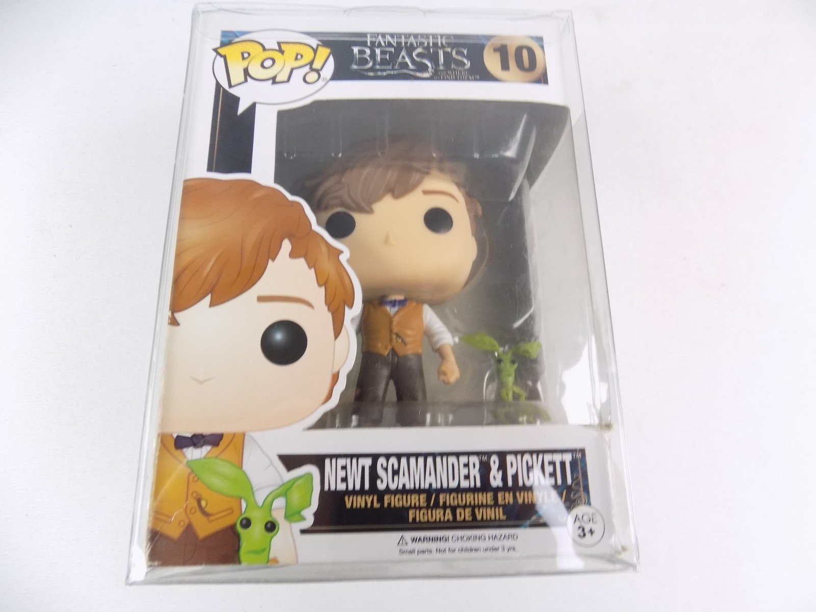 Brand New Funko Fantastic Beasts Newt Scamander Pickett 10 Pop Figure