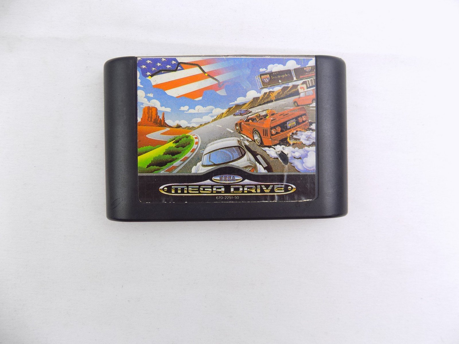 Jeu SEGA Megadrive Outrun PAL - Édition Française 1993 Avec Manuel (PEGI 12)