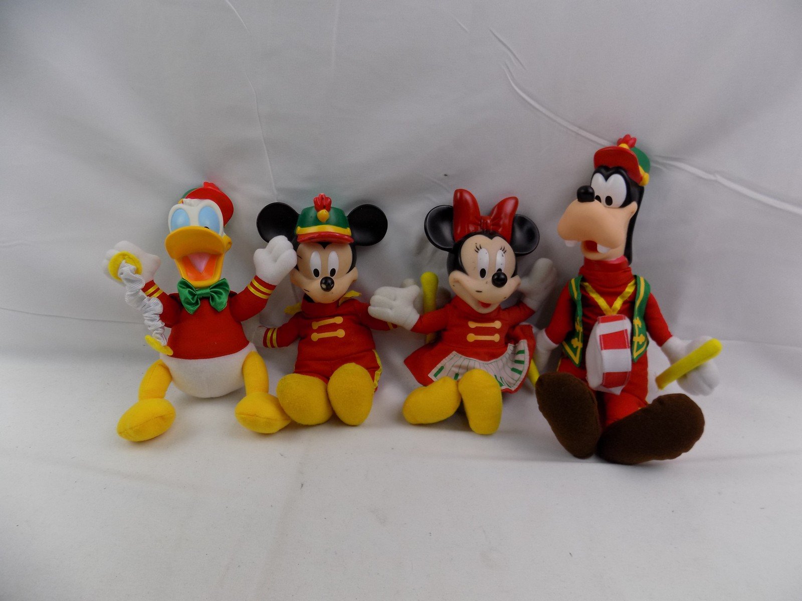 McDonald’s Disney Marching Band Plush Set Donald, Mickey, Minnie & Goofy Starboard Games