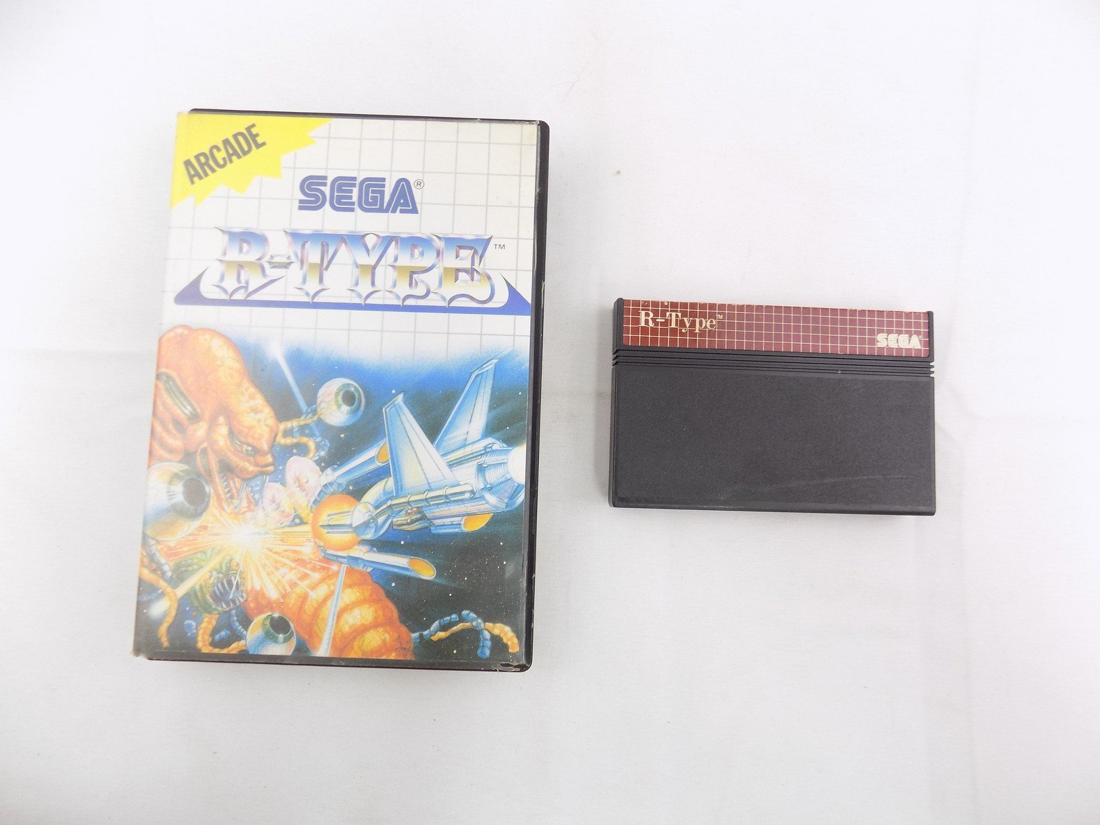 Boxed Sega Master System R-Type - No Manual Free Postage - Starboard Games