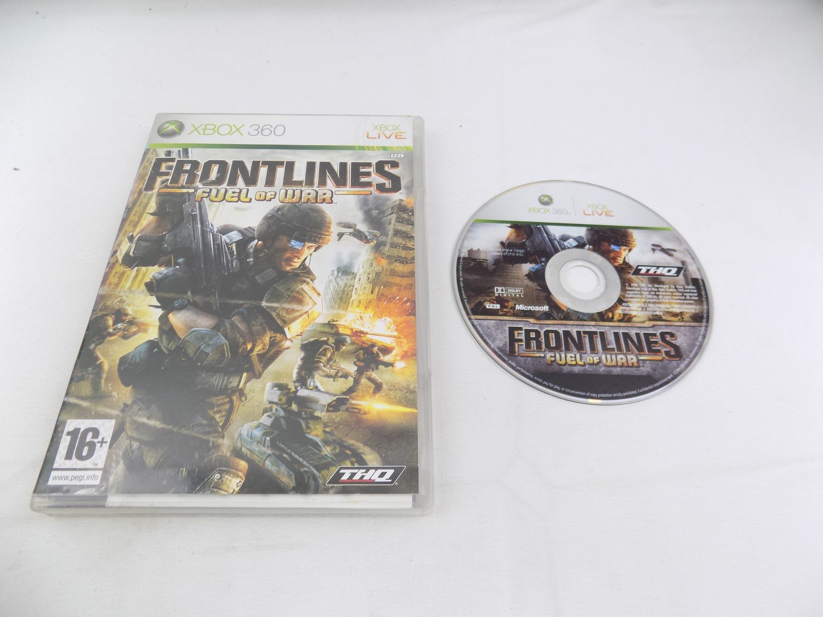 Mint Disc Xbox 360 Frontlines Fuel of War - No Manual Free Postage ...
