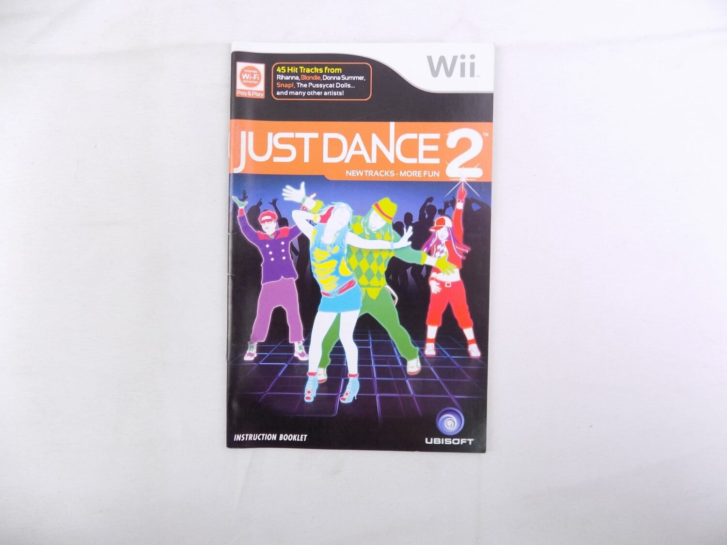 Nintendo Wii Just Dance 2 Instruction Manual Only - Starboard Games