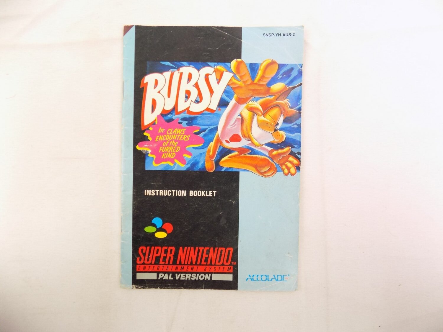 Boîte Vide Pour Jeu Bubsy Sur Super Nintendo (SNES) – Occasion