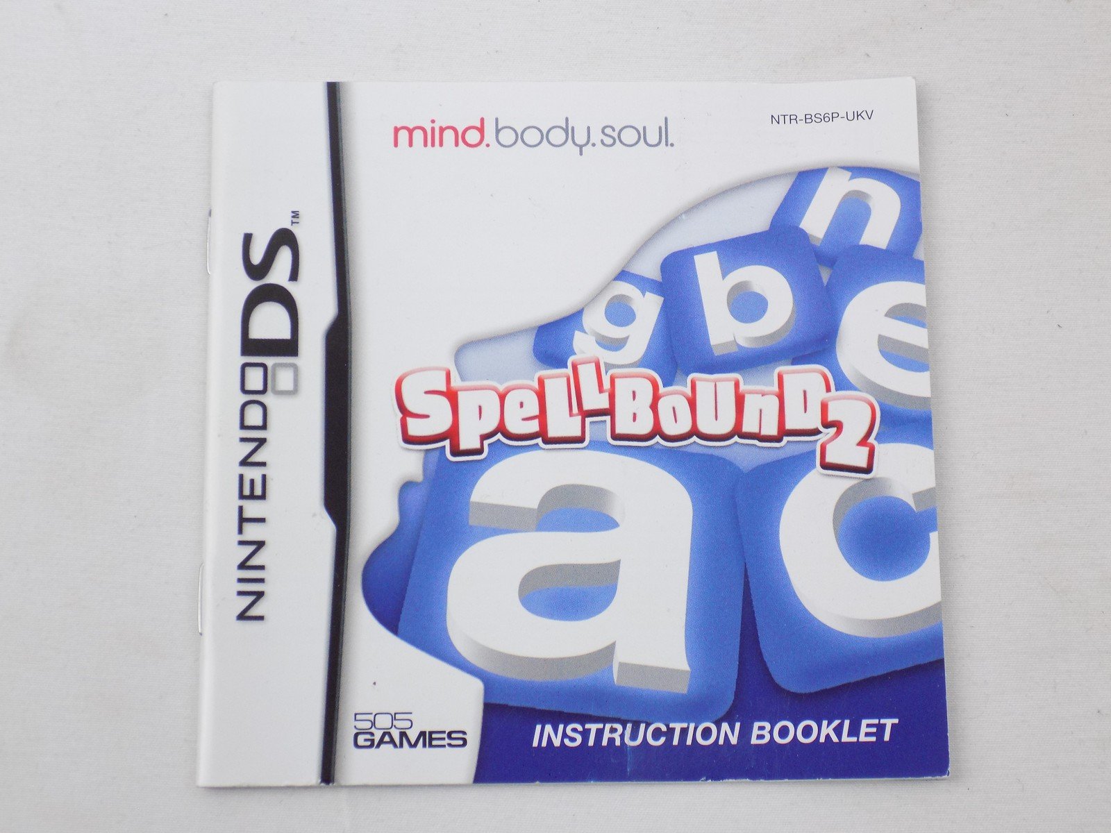 Nintendo DS Spellbound 2 Instruction Manual Only - Starboard Games