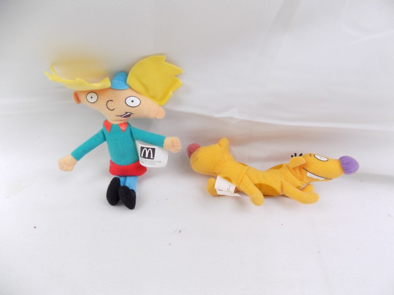 Like New McDonalds Nickelodeon Hey Arnold CatDog Bundle of Promotional  Toys 2001