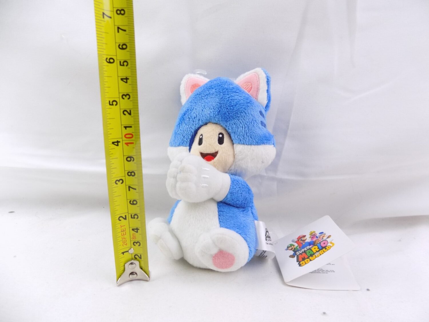 Brand New Nintendo Super Mario Cat Blue Toad 6