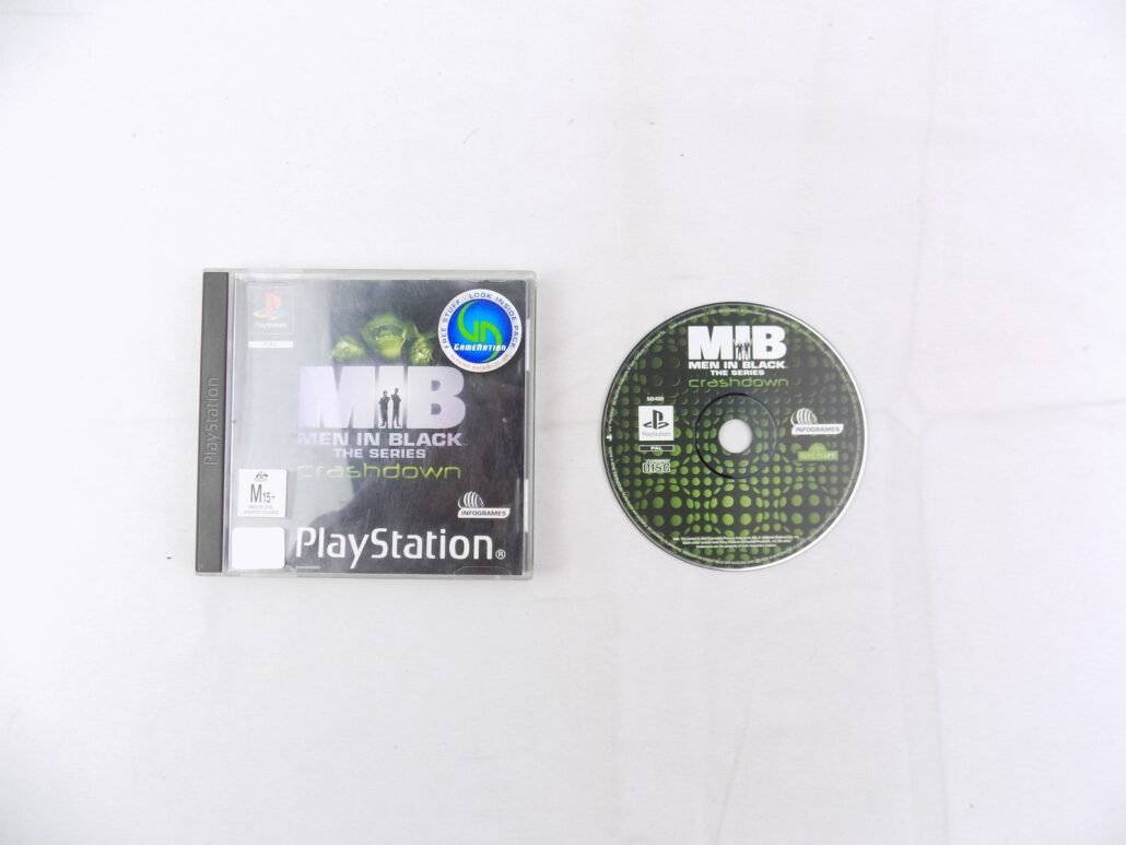 Jeu PS1 Men In Black: The Series - Crashdown - Version PAL Française | Bon état, Compatible PS1/PS2/PS3