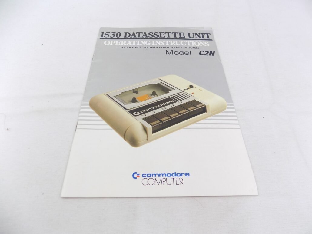 Manuel Notice 1530 DATASSETTE UNIT C2N Pour Commodore 64 - Vintage 80
