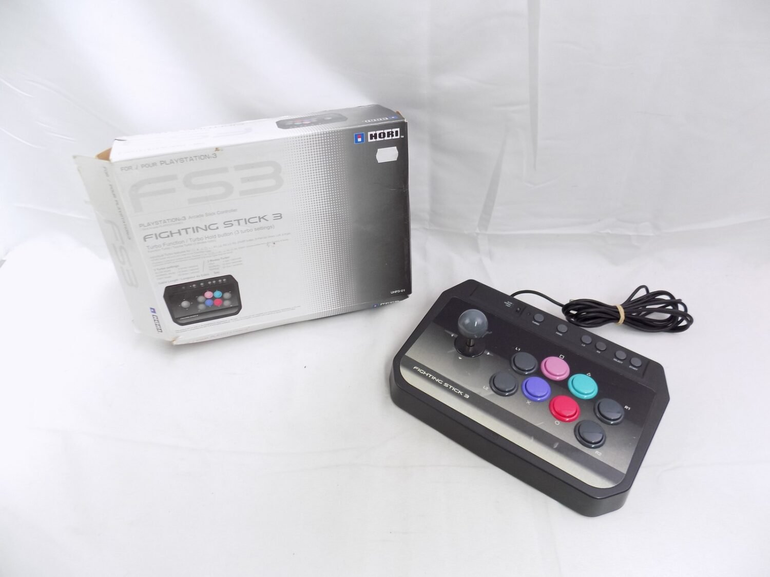 Boxed Like New Playstation Ps3 Hori Fighting Stick Arcade Stick