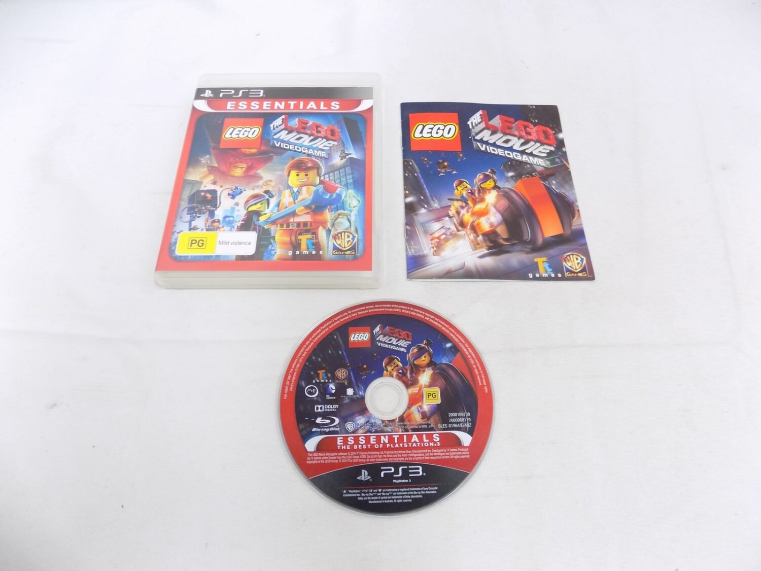 Mint Disc Playstation Ps3 Essentials Lego The Lego Movie Inc