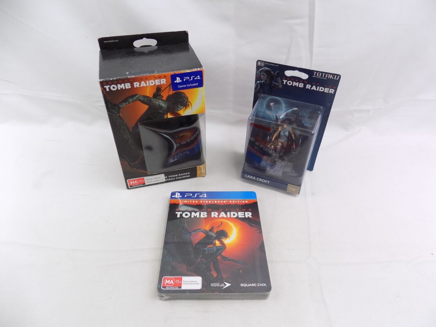 Brand New Sealed Playstation Ps4 Shadow of the Tomb Raider Limited  Steelbook Edition with Totaku - Main Image