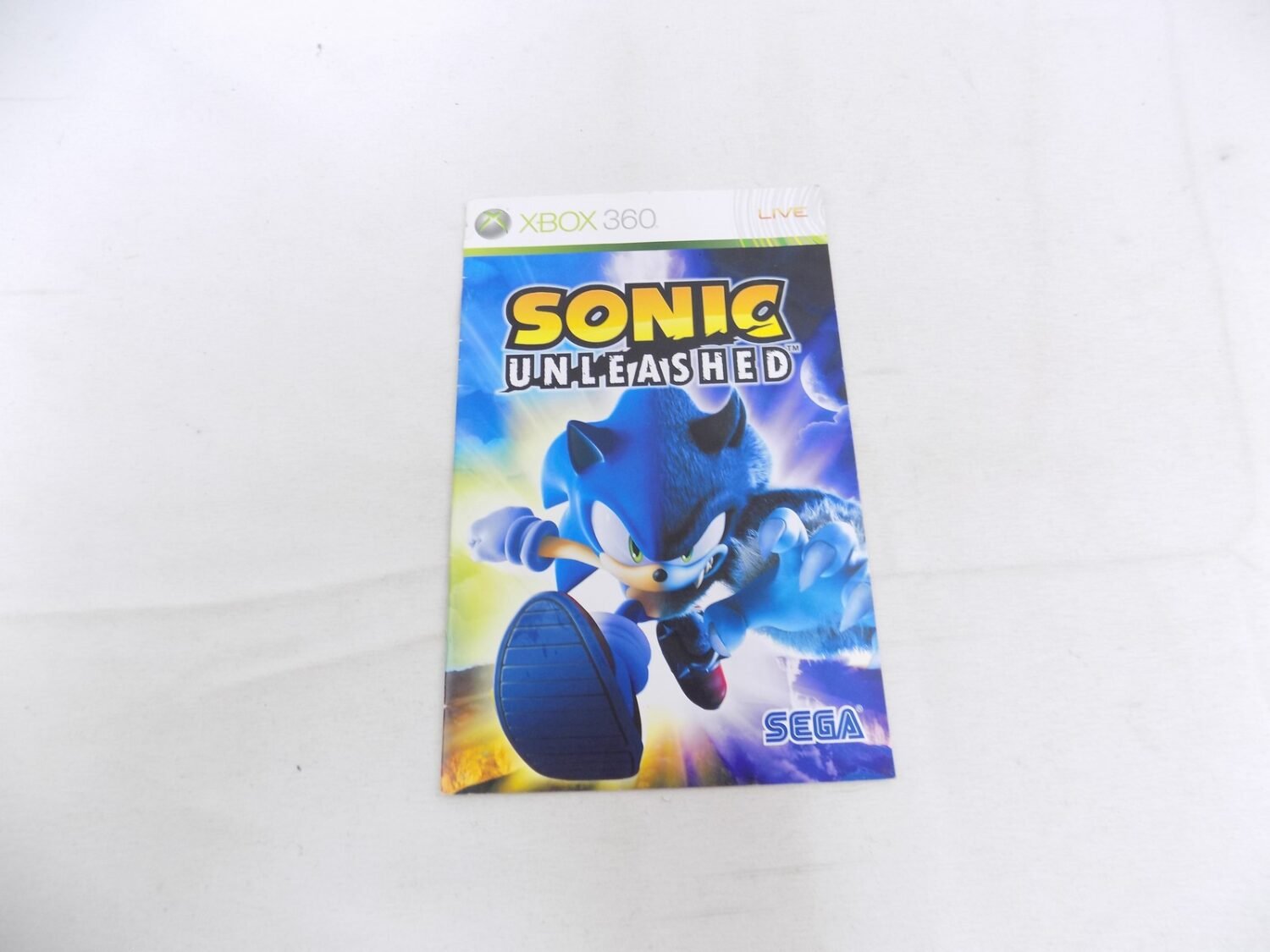 HOT Sonic Unleashed Xbox 360 Xbox 360 Sonic Unleashed