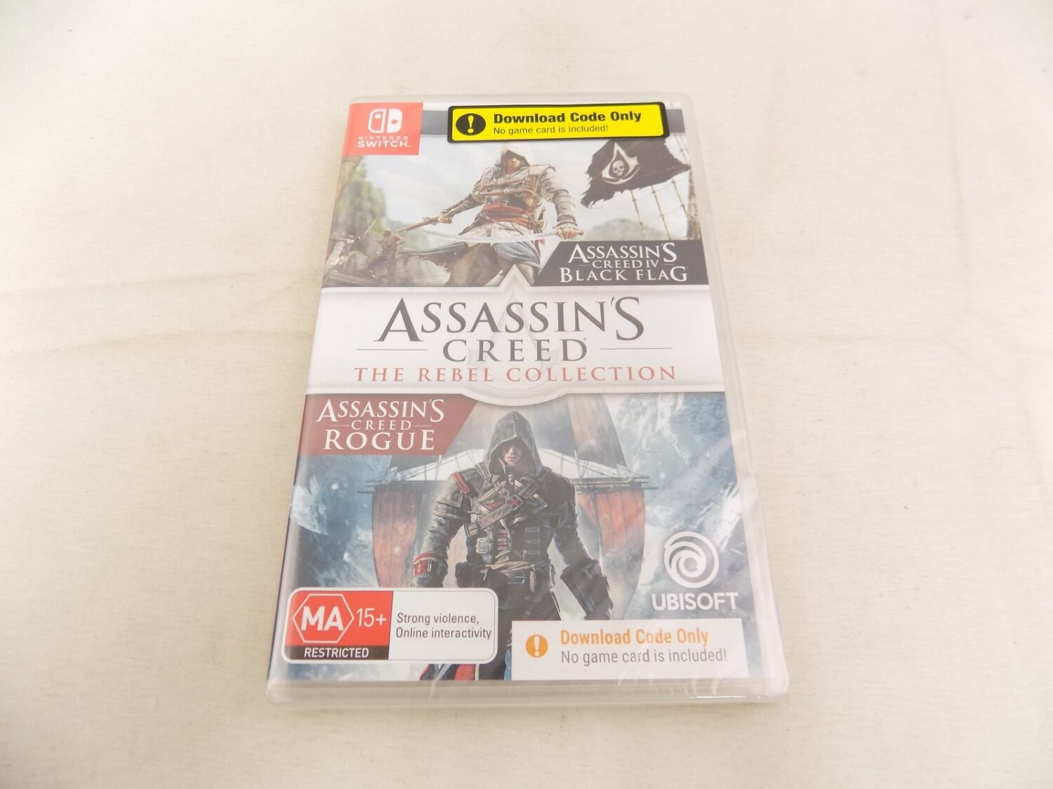 Brand New and Sealed Nintendo Switch Assassin's Creed The Rebel