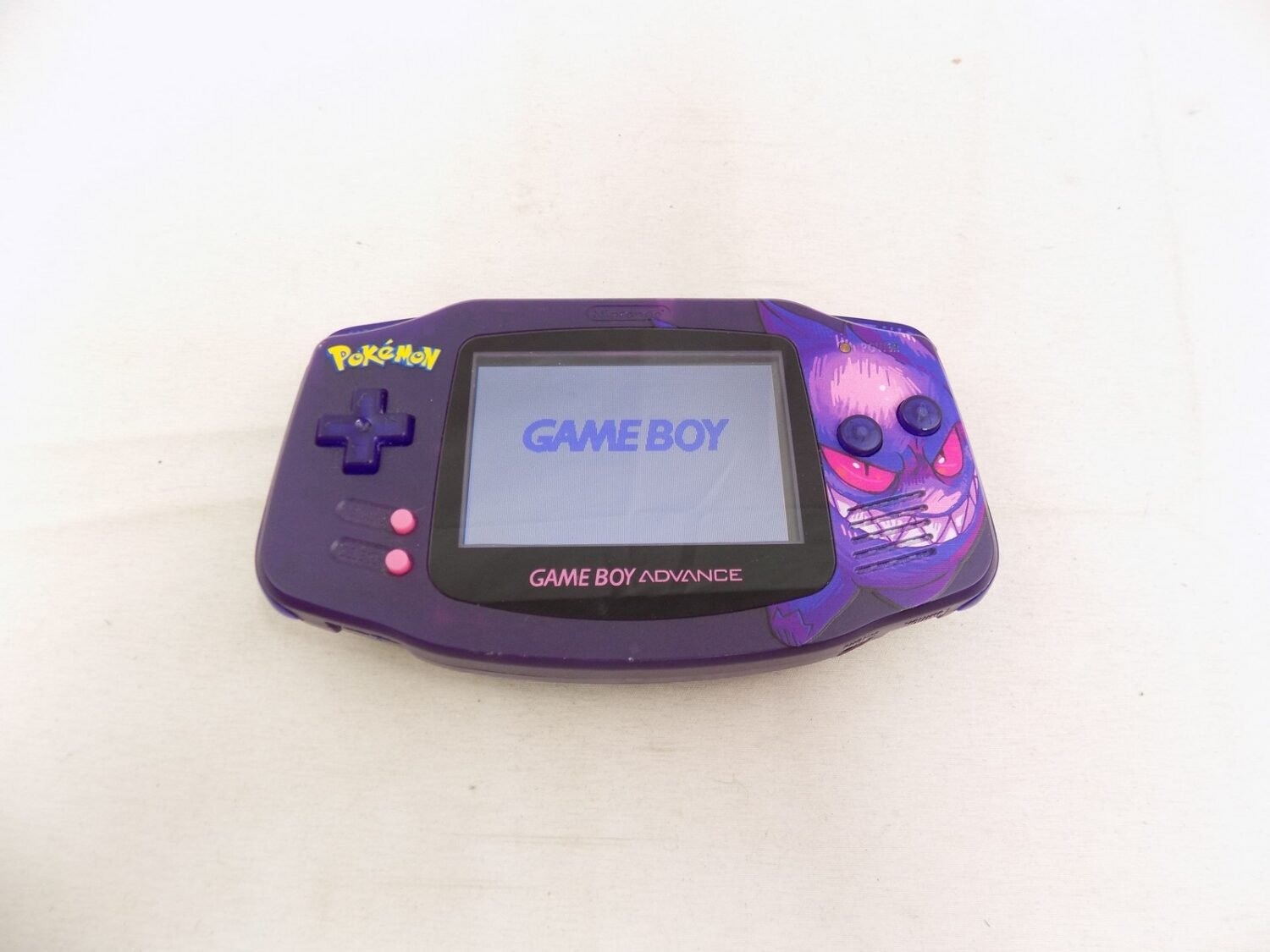 Pokemon Gameboy Purple Mewto Purple IPS Backlit Screen Gameboy