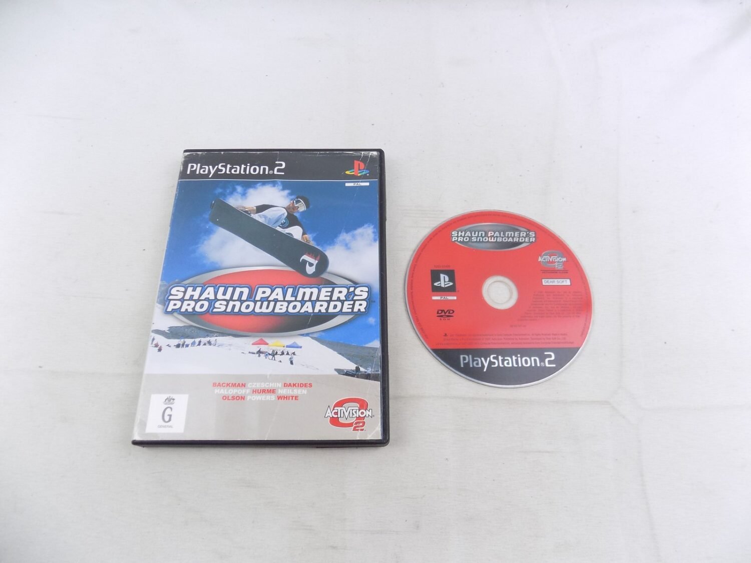 Mint Disc Playstation Ps2 Shaun Palmer's Pro Snowboarder No Manual - Main Image