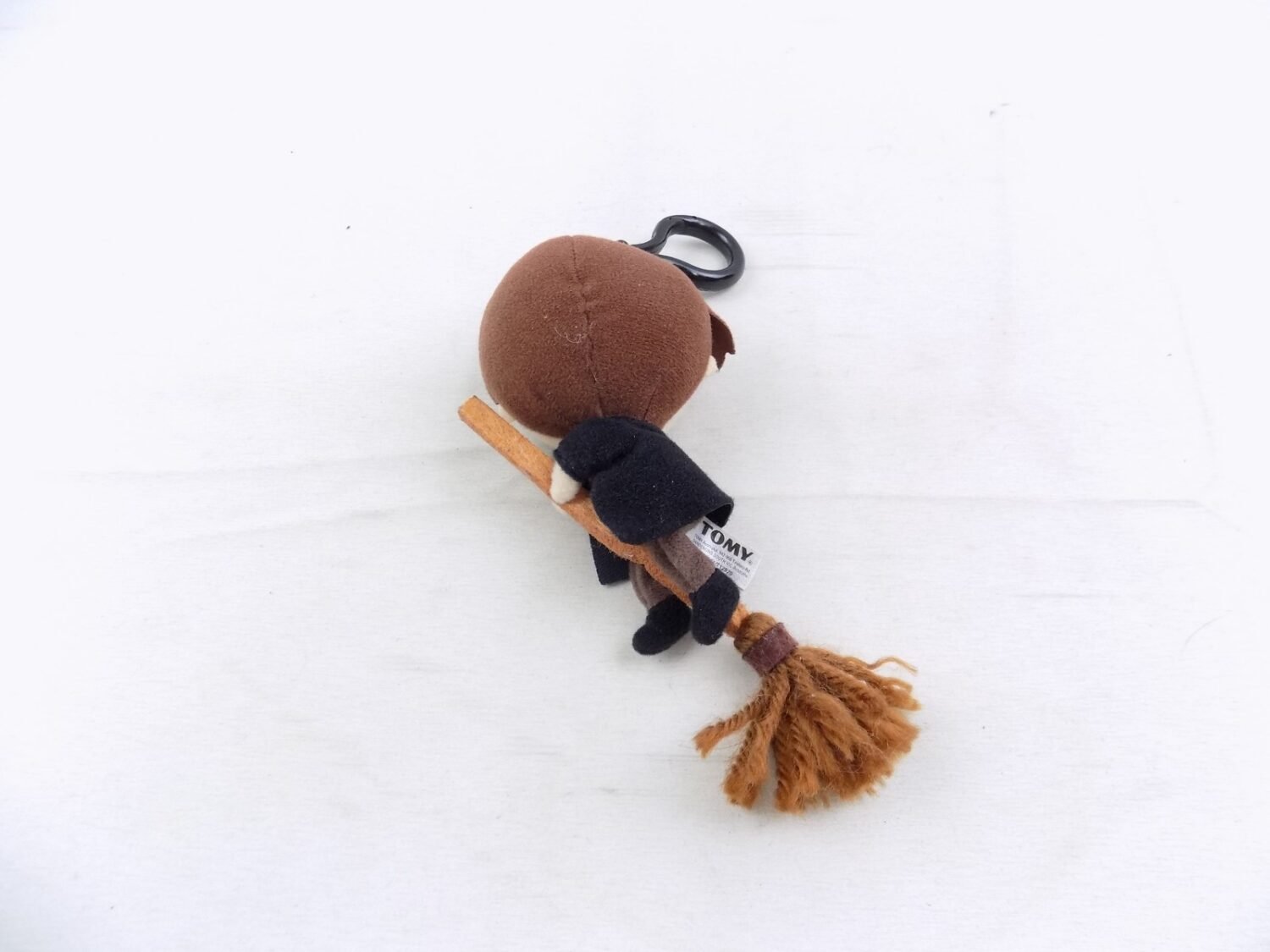 Like New Tomy Harry Potter Harry on Broomstick Plush Keychain