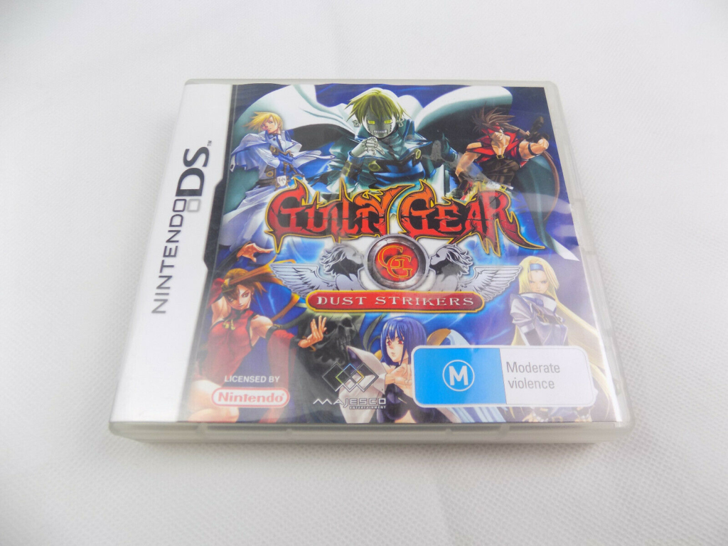 Like New Nintendo Ds 2ds 3ds Guilty Gear Dust Strikers Free Postage Starboard Games